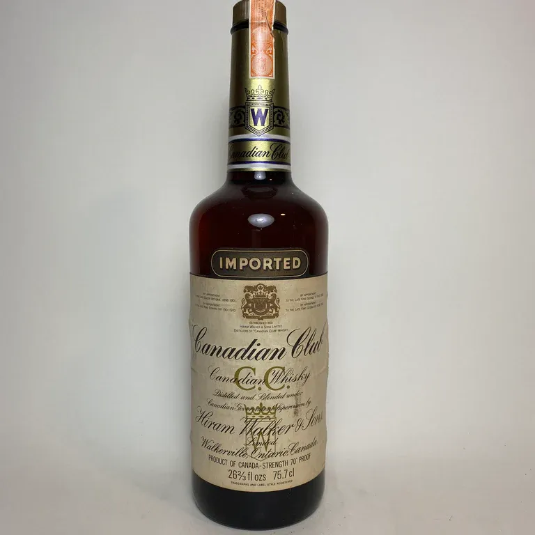 Canadian Club Blended Canadian Whisky – 1970s (40%, 75cl)