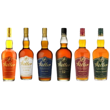 Weller Complete Set of 6 bottles all 750ML