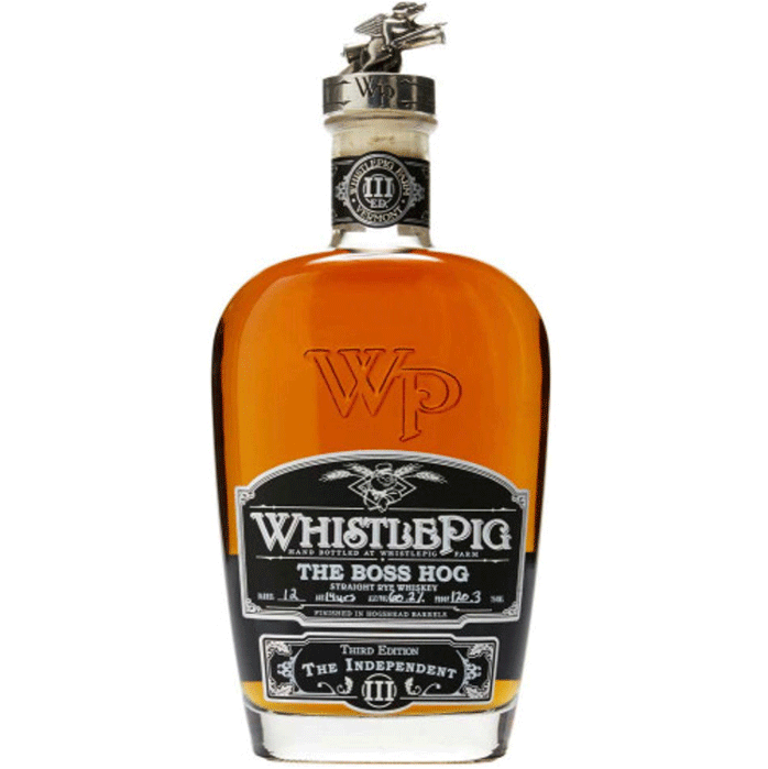 WhistlePig The Boss Hog III The Independent Straight Rye Whiskey