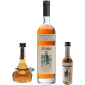 Willett Family Estate 4 Year Rye 750ml, Willett 3 Year Rye 50ml, & Willett Pot Still Miniature Whiskey 50ml Bundle